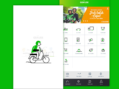 Gojek Loading Screen Redesign