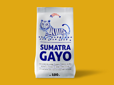 Sumatra Gayo Coffee Packaging