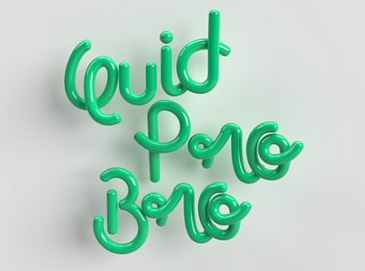 Quid Pro Bro handlettering illustration lettering text typography