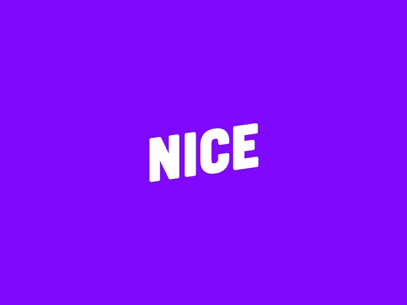 Nice! animation bouncy gif graphics motion text type