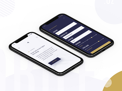 Propertia Real Estate Mobile View ui design userexperience userinterface ux design