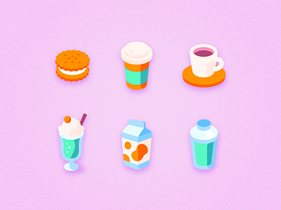 Cafe Icon Set