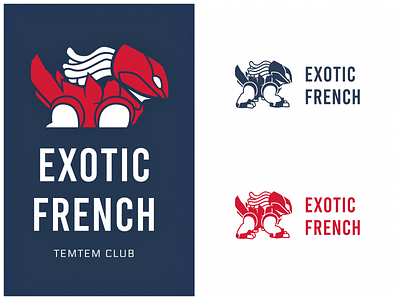 Exotic French Temtem anahir branding crema design esport esports flat game identity illustration illustrator logo mascot mmo sport sports team temtem vector