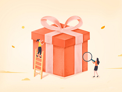 gift gift illustration