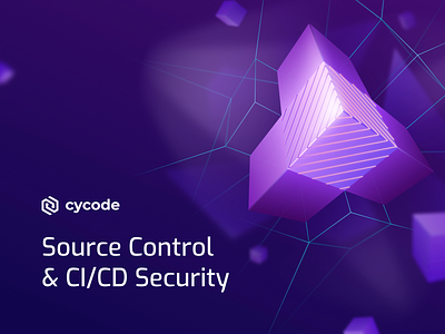 Cycode | Source Control & CI/CD Security 2fa branch code cyber dev devops enterprise galaxy geometric governance hero section homepage integration isometric lp protection sdlc security space supply chain security