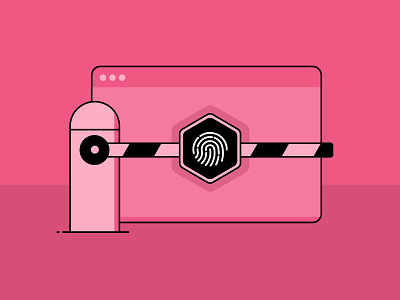 Browser Privacy | Touch ID Illustration