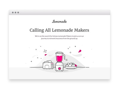 Lemonade Makers blender career fruits hiring jobs lemonade mixer position