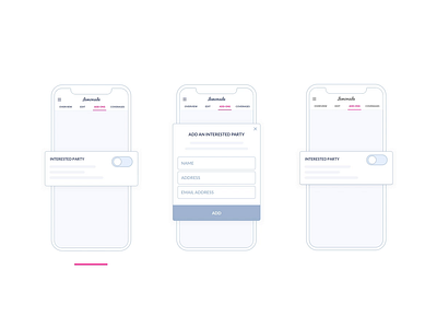 UI Component | Lemonade Policy animation app app animation design system flow insurance interaction interface lemonade onboarding prototypes steps ui components