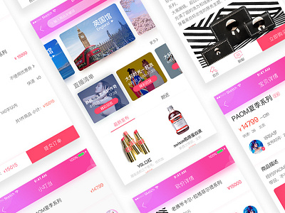 e-commerce project-02 e commerce pink ui