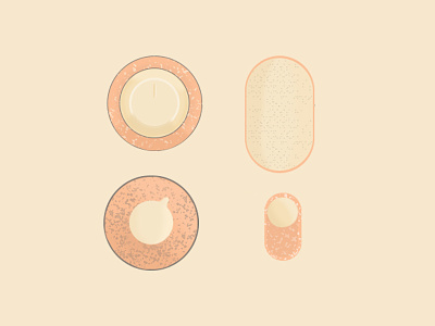 Buttons buttons color design flat illustration illustrator industrial design minimal photoshop texture ui vector