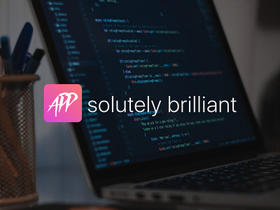 Appsolutely brilliant - Logo design