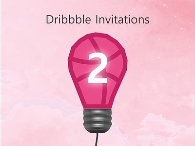 2x Dribbble Invitations