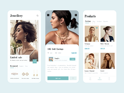 Jewelry e-commerce app