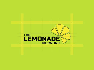 The Lemonade Network branding design icon illustration logo vector