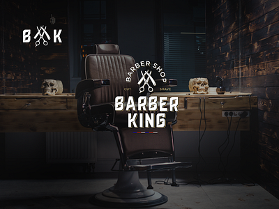 barber king app brand design branding branding design logo logo design logodesign logos logotype барбершоп лого логоарт логотип