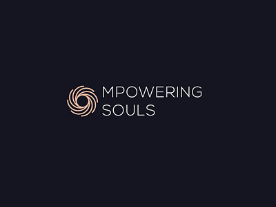 Mpowering Souls brand brilliant design flat graphic identity illustration logo ux vector