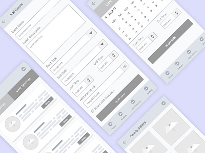 FREE wireframe UX kits for mobile app appdesign behance design free kits mobile ui ux wireframe xd