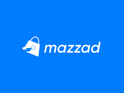 Mazzad bag behance click icon logo market shop shopping work