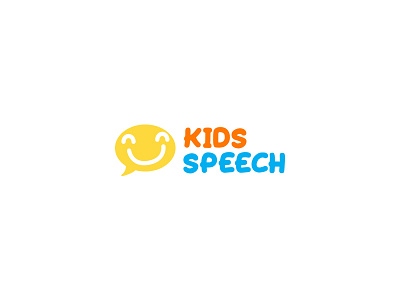 Kids Speech 2d art adobe brand branding bubble design flat graphic icon identity illustrated logo kid kid app kid art letters logo design logotype vector