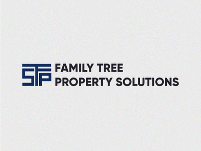 Family Tree Property Solutions application brand branding brilliant design flat graphic icon identity illustration illustrator lettering letters logo matching minimal type typography vector