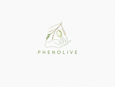 Phenolive animation brand branding brilliant design graphic icon logo typography vector