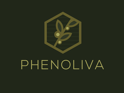 Phenoliva6 brand branding brilliant flat identity illustration logo typography vector web