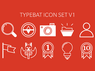 Typebat Icon Set V1 icon ios type typebat