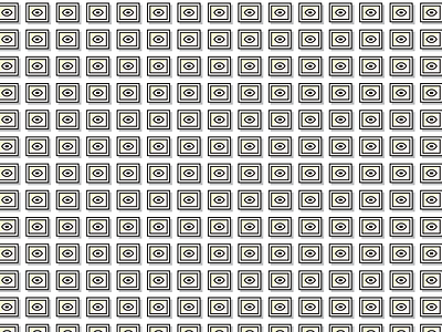 Framed Goat Eye Pattern frames pattern