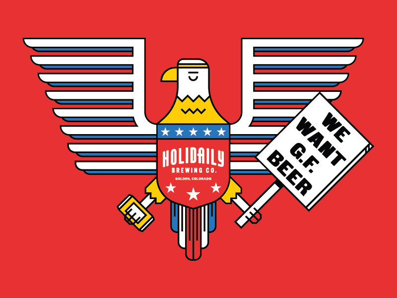 Gluten Free Eagle By Brayden Love Dribbble Dribbble