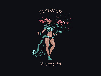 Flower witch