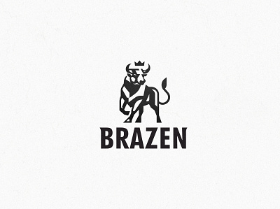 Logo for Brazen bull crown logo sport