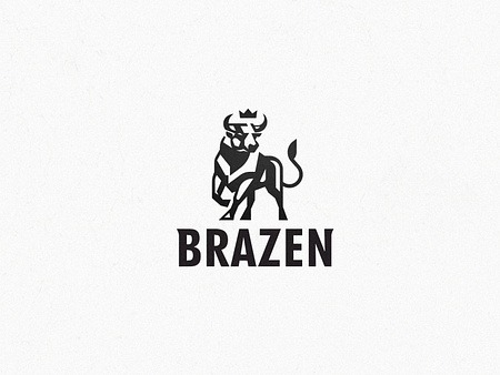 Logo for Brazen by Nick Molokovich on Dribbble