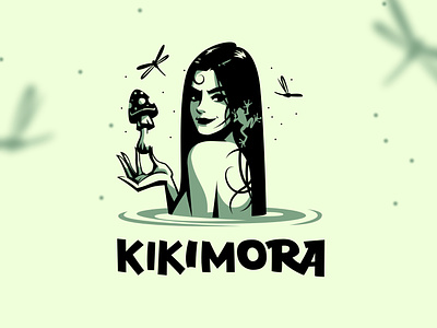 Kikimora kikimora logo spirit swampspirit swmp witch woman кикимора