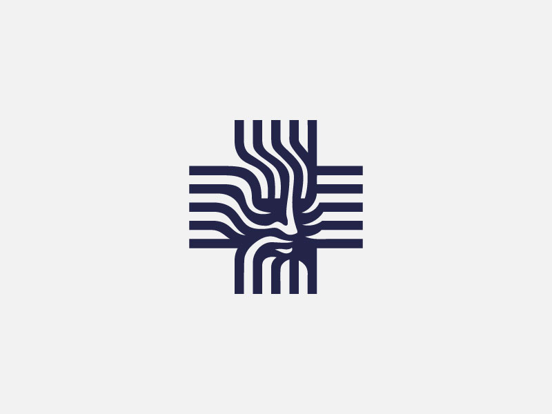 Esculap medical face cross chip aesculapius god electronics