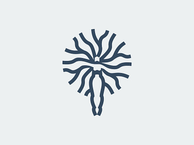 Tree woman logo