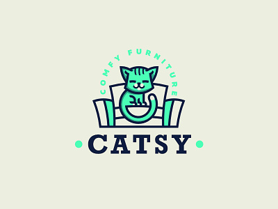 Catsy cat comfortable comfy furniture