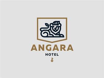 Angara Hotel hotel key lion