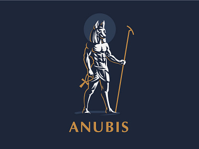 ☥ Egyptian god Anubis