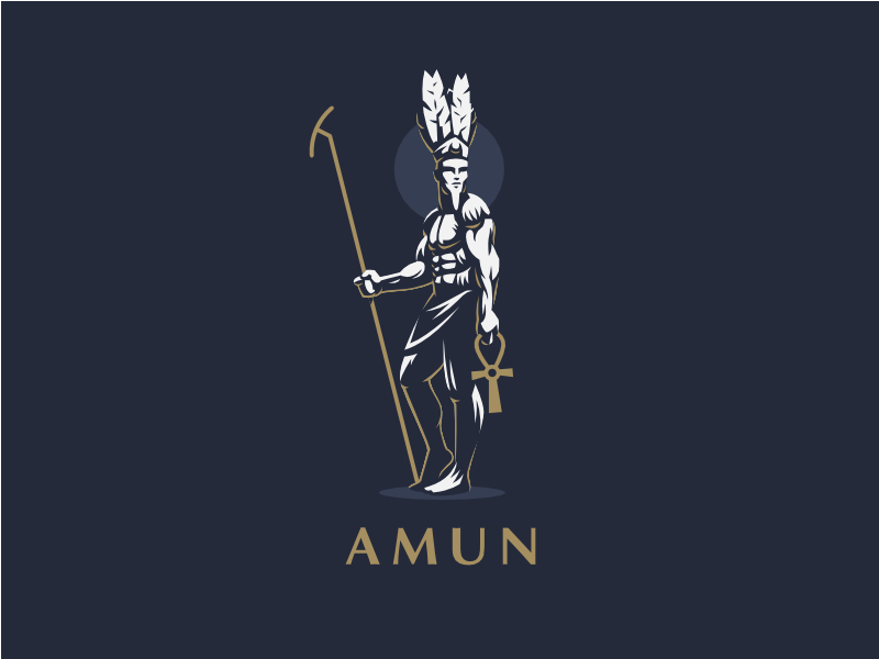 Egyptian God Amun By Nick Molokovich On Dribbble