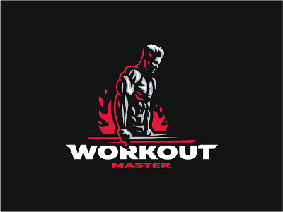 Workout master fitness man sport workout