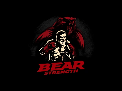 Strength of Bear bear fight mma strenth