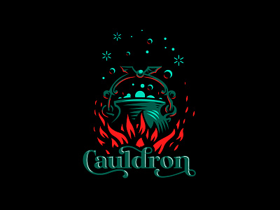 Cauldron cauldron fire flame magic