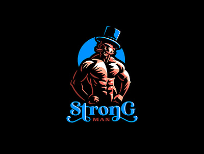 Strong man gym man sportclub sportsman