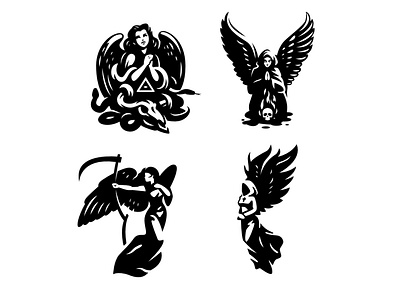 for today seraphim symbol stencil