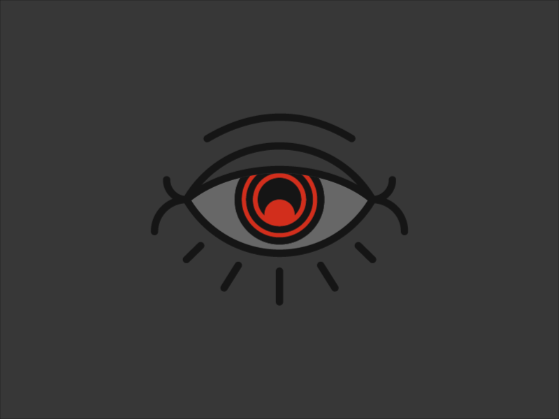 Wicked Eye Animation animated branding design graphic design handmade illustration logo vector