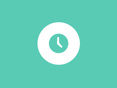 Count.do Logo circle counter flat logo time timer turquoise white