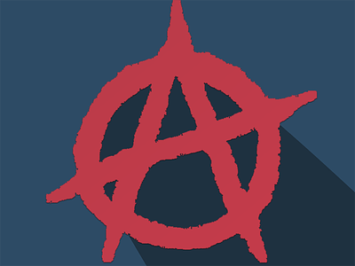 #occupygezi ios game logo anarchy apple blue icon ios iphone logo long shadow red