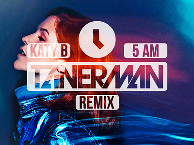 Katy B Remix Album Art 5 am album art clock katy b music remix tanerman