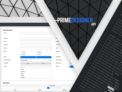 Prime Designer api artwork css designer developer font icon prime primefaces primeng sass tool