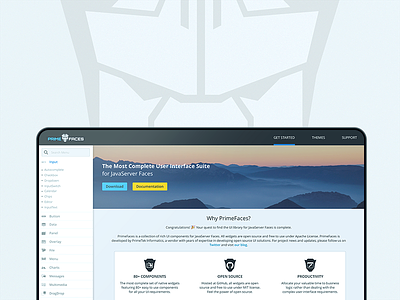 PrimeFaces Showcase Facelift